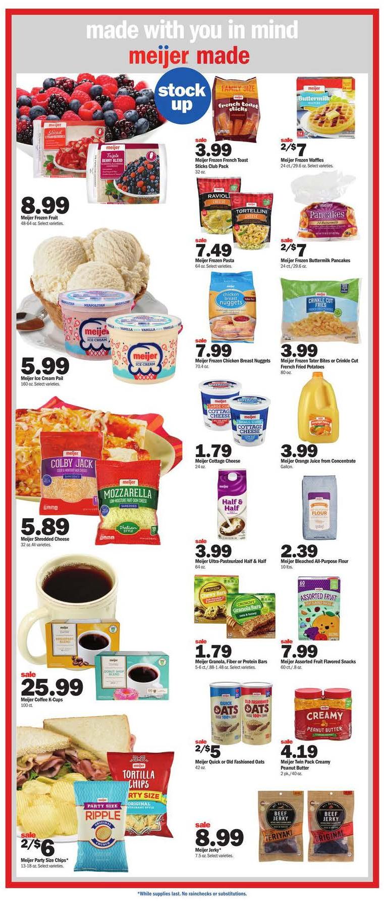 Meijer Weekly Ad page 4