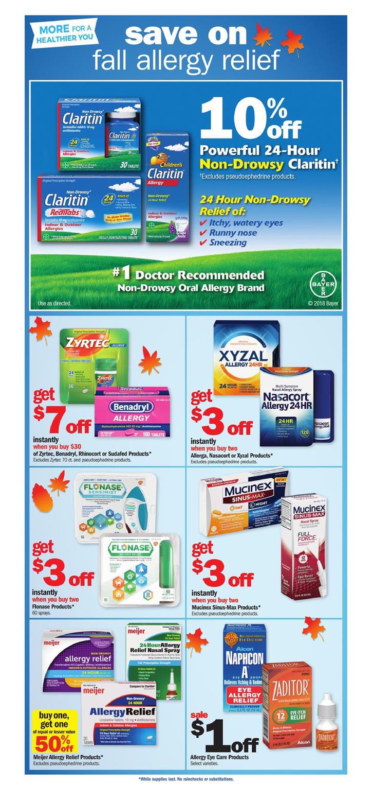 Meijer Weekly Ad Oct 21 - 27, 2018 page 13