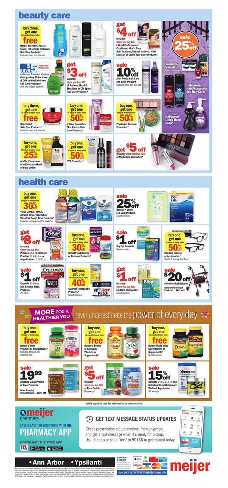 Meijer Weekly Ad Oct 21 - 27, 2018 page 7