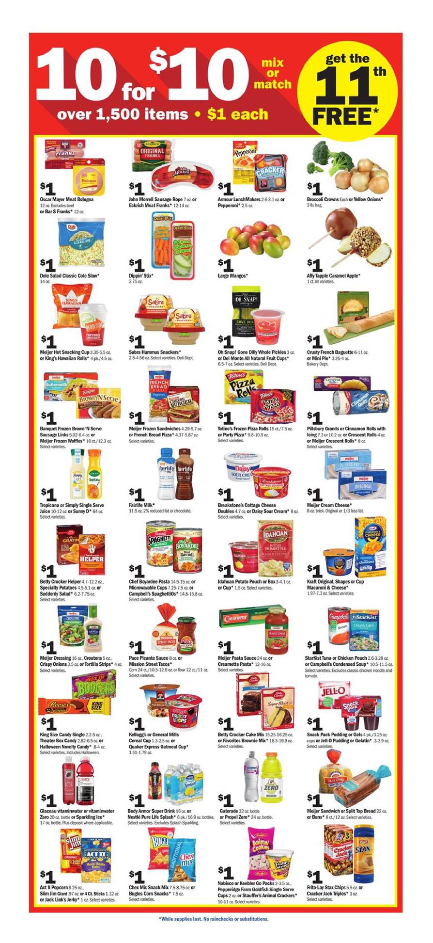 Meijer Weekly Ad