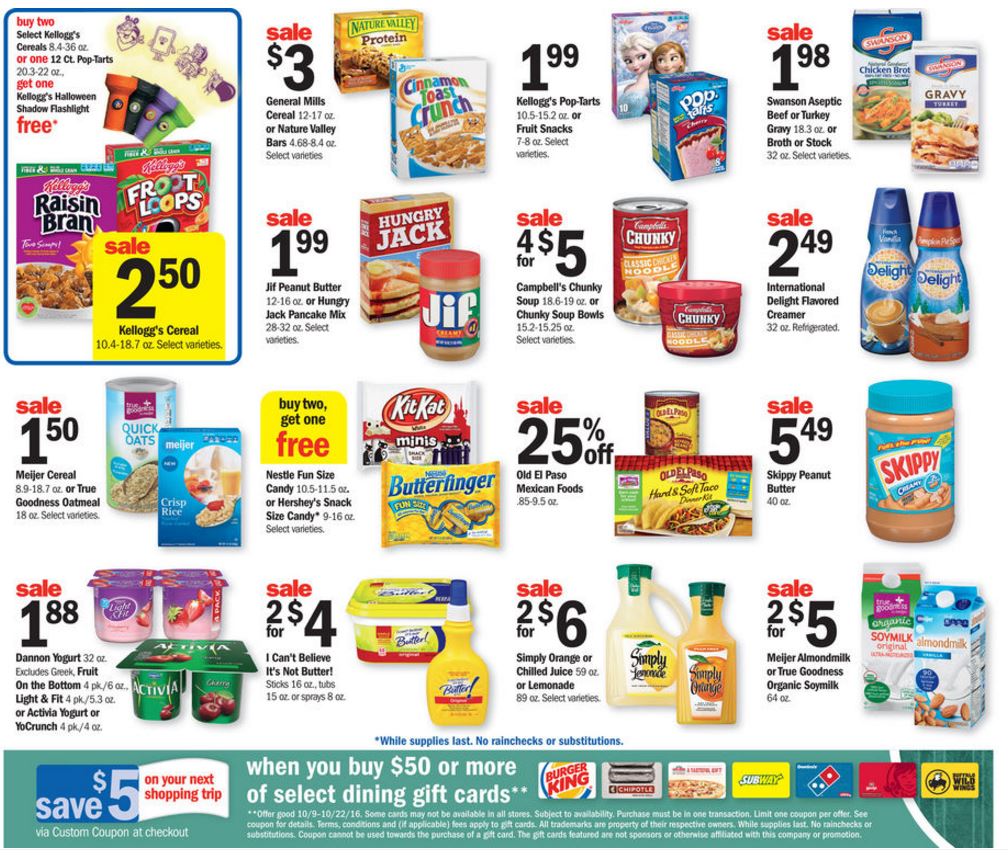 Meijer Weekly Ad Oct 9 - 15 2016 page 11