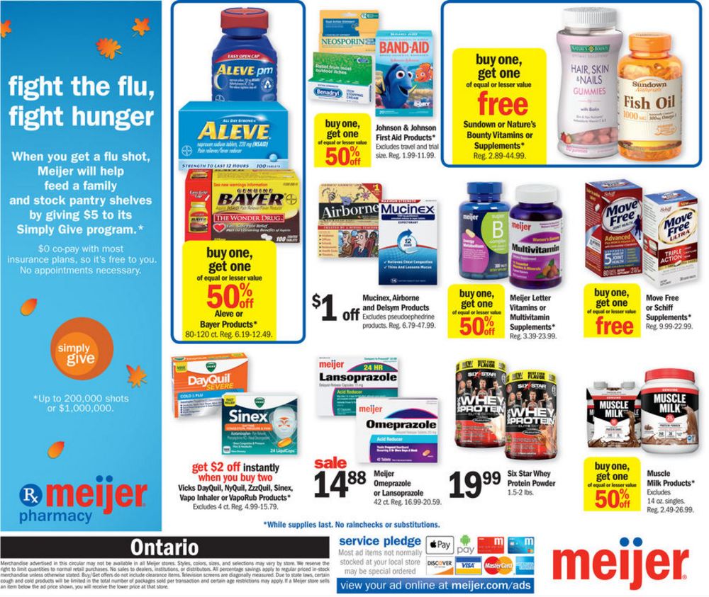 Meijer Weekly Ad Oct 9 - 15 2016 page 21