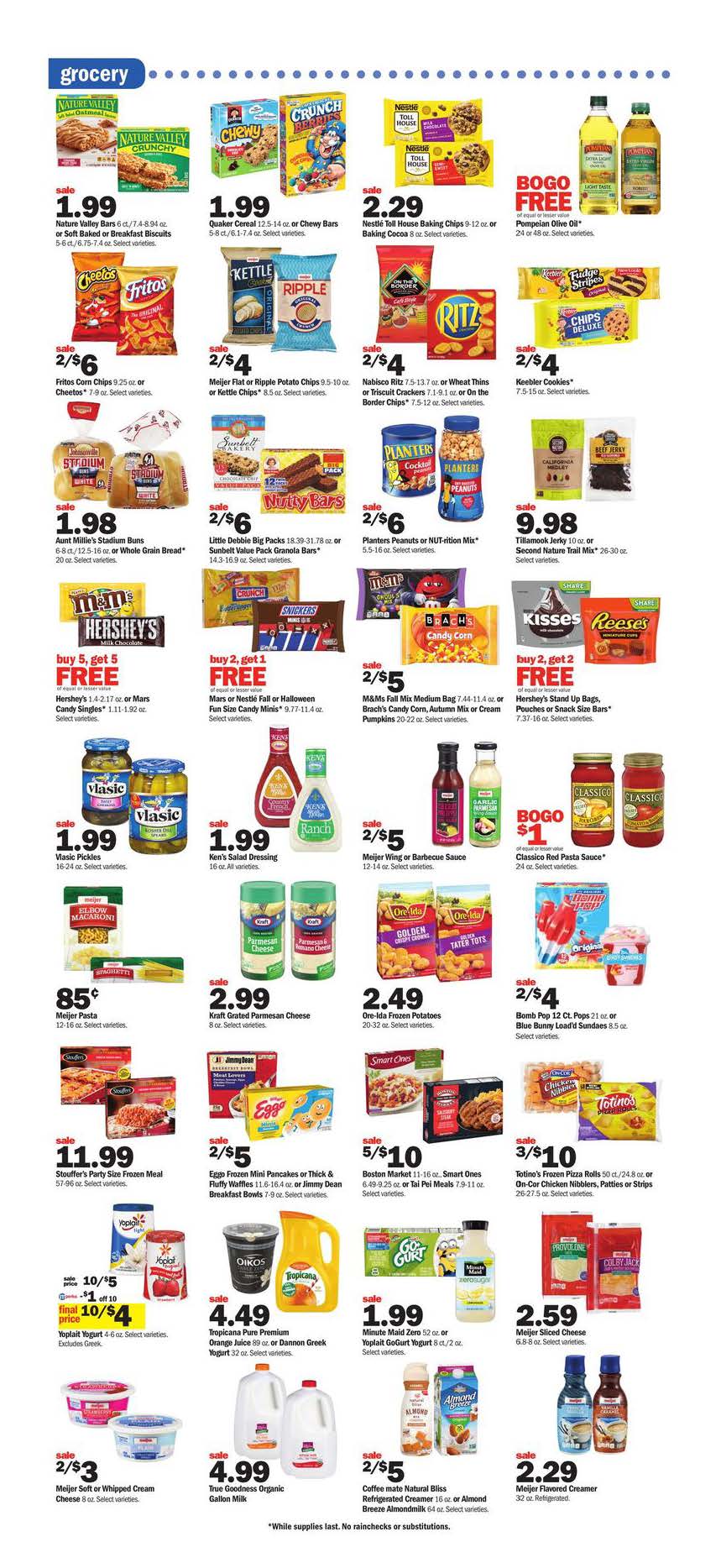 Meijer Weekly Ad page 3