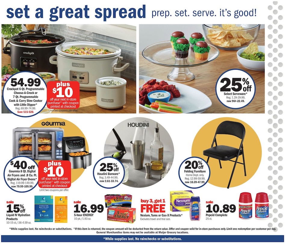 Meijer Weekly Ad page 4