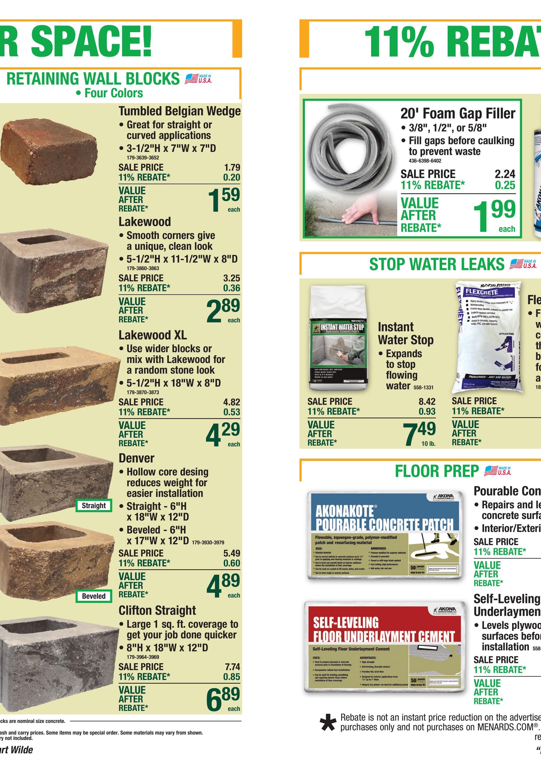 Menards 11% Rebate* Sale September 2 - 13, 2026 page 11