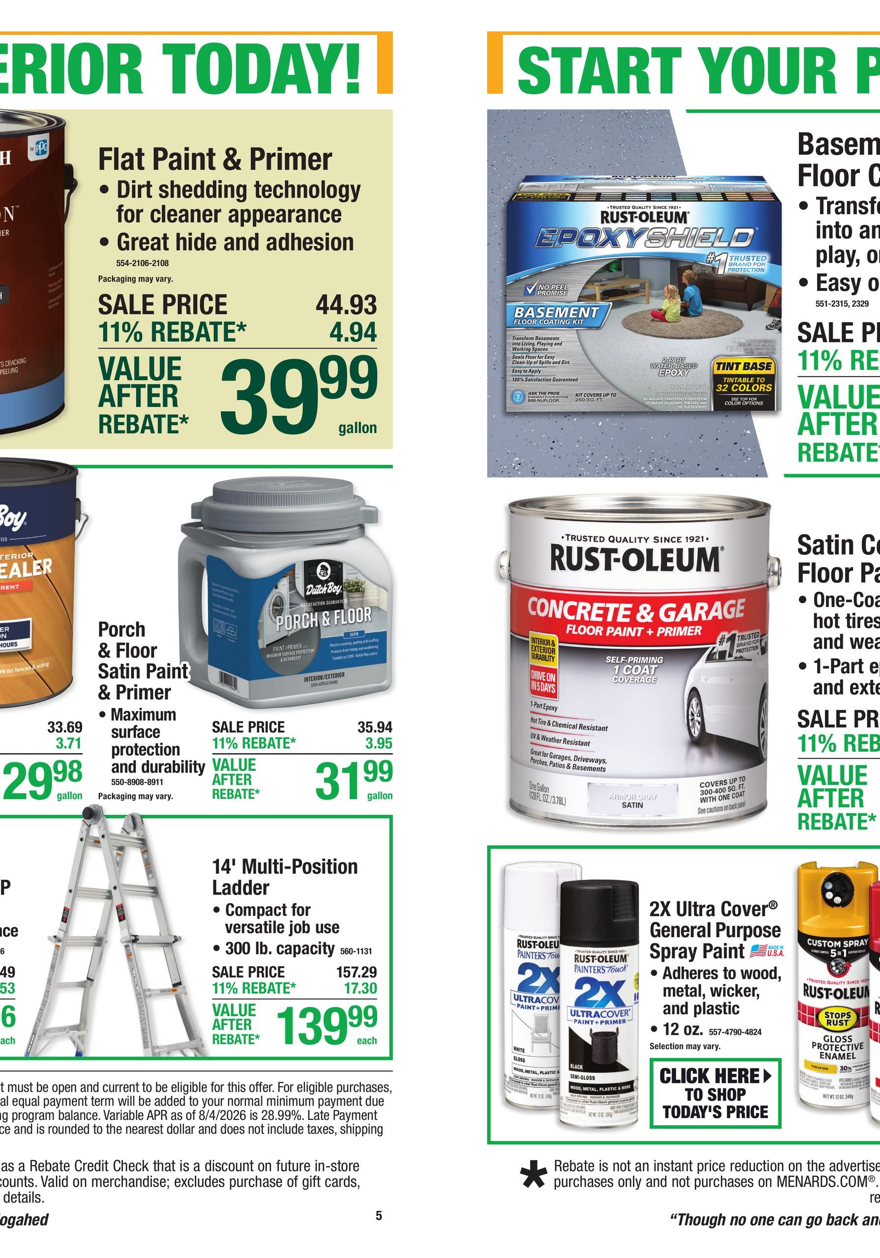 Menards 11% Rebate* Sale September 2 - 13, 2026 page 14