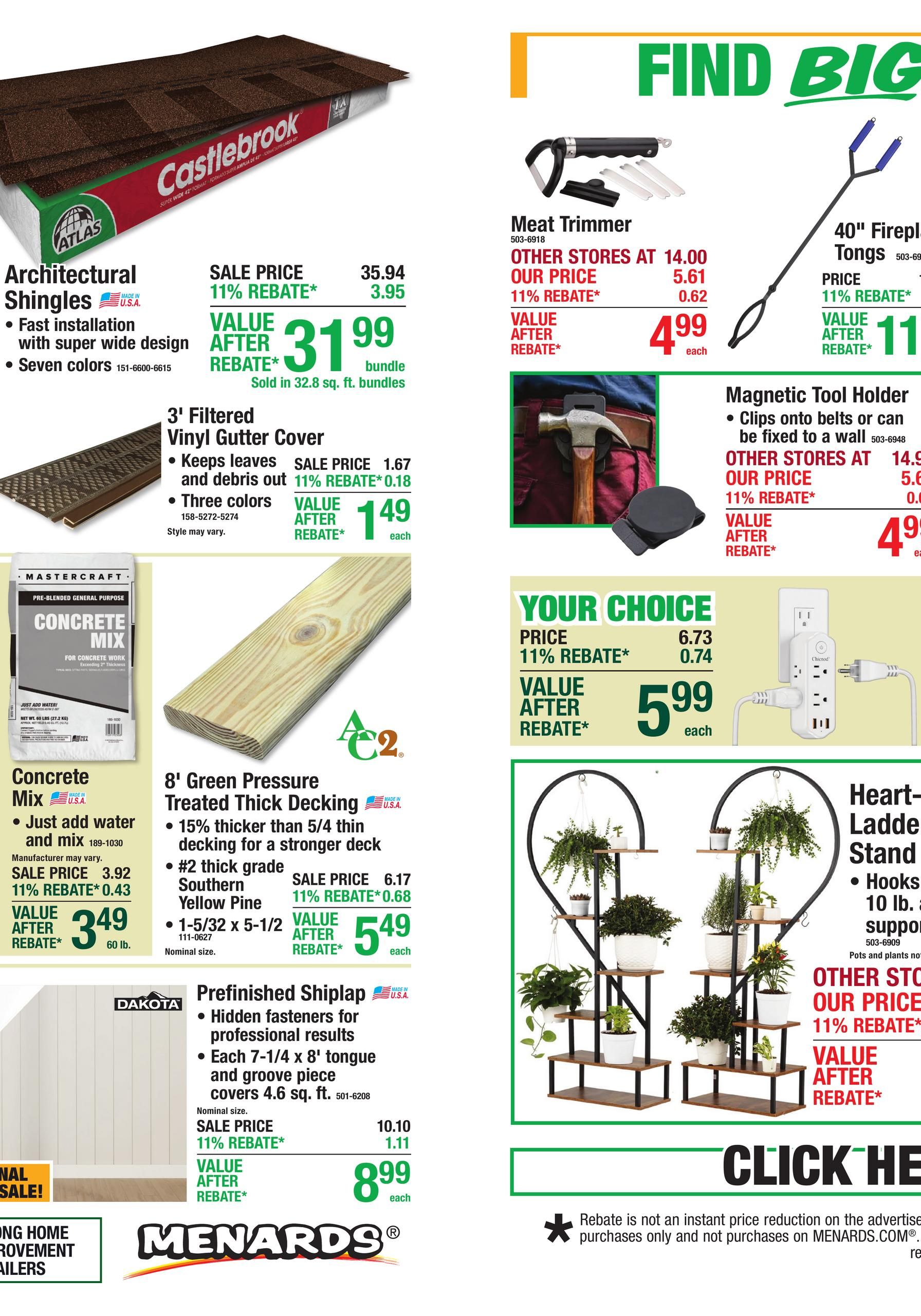 Menards 11% Rebate* Sale September 2 - 13, 2026 page 2