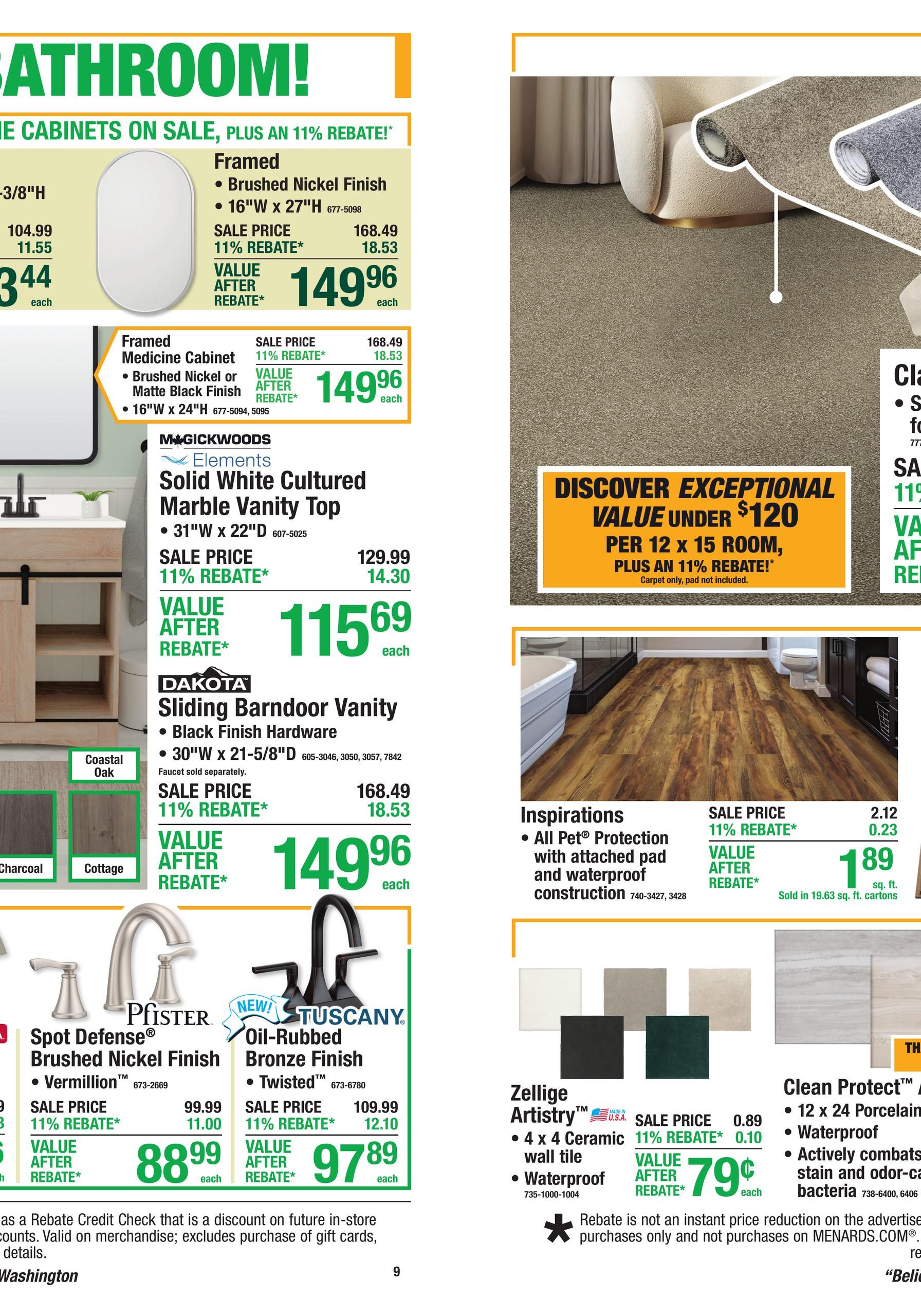 Menards 11% Rebate* Sale September 2 - 13, 2026 page 23