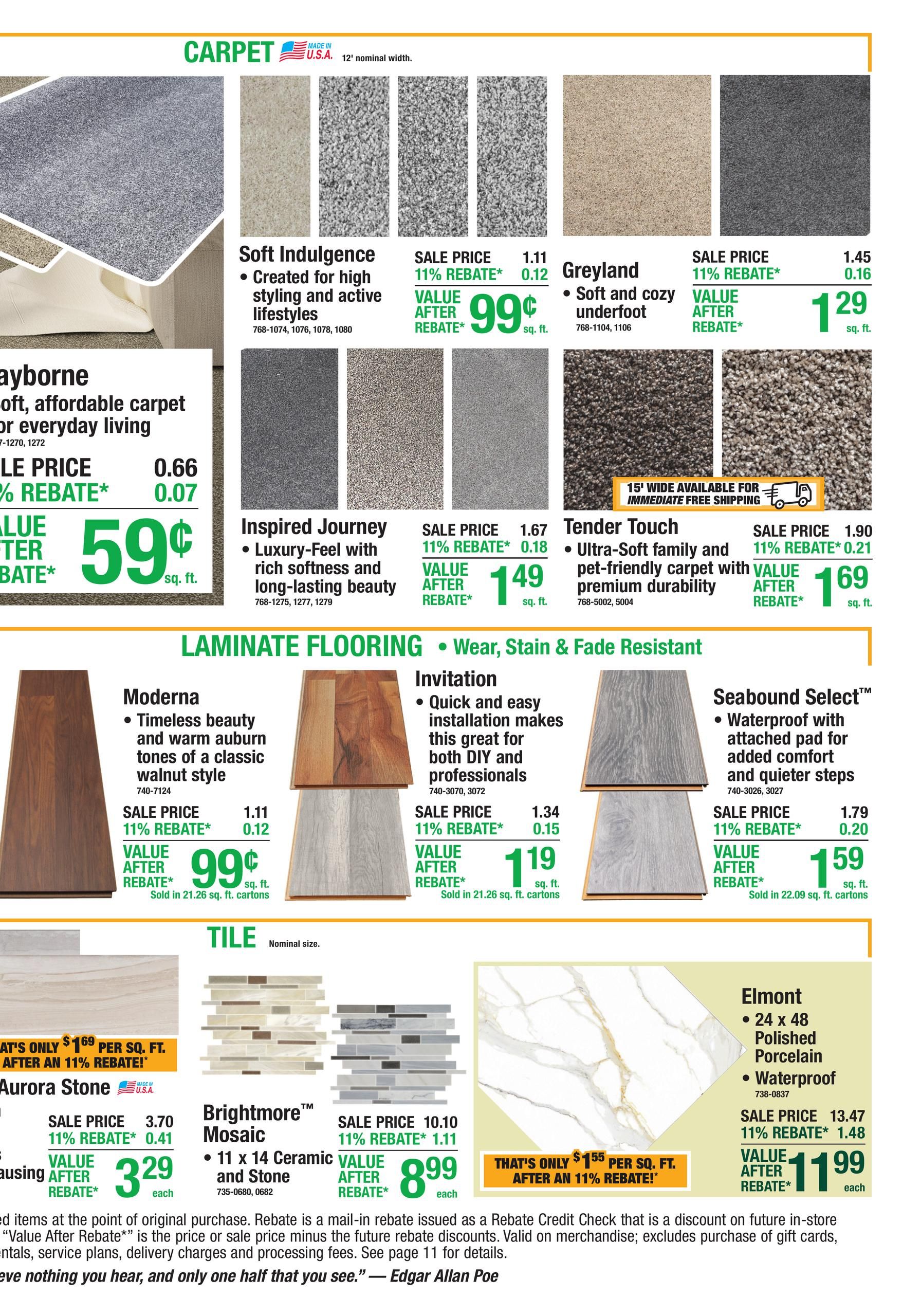 Menards 11% Rebate* Sale September 2 - 13, 2026 page 24
