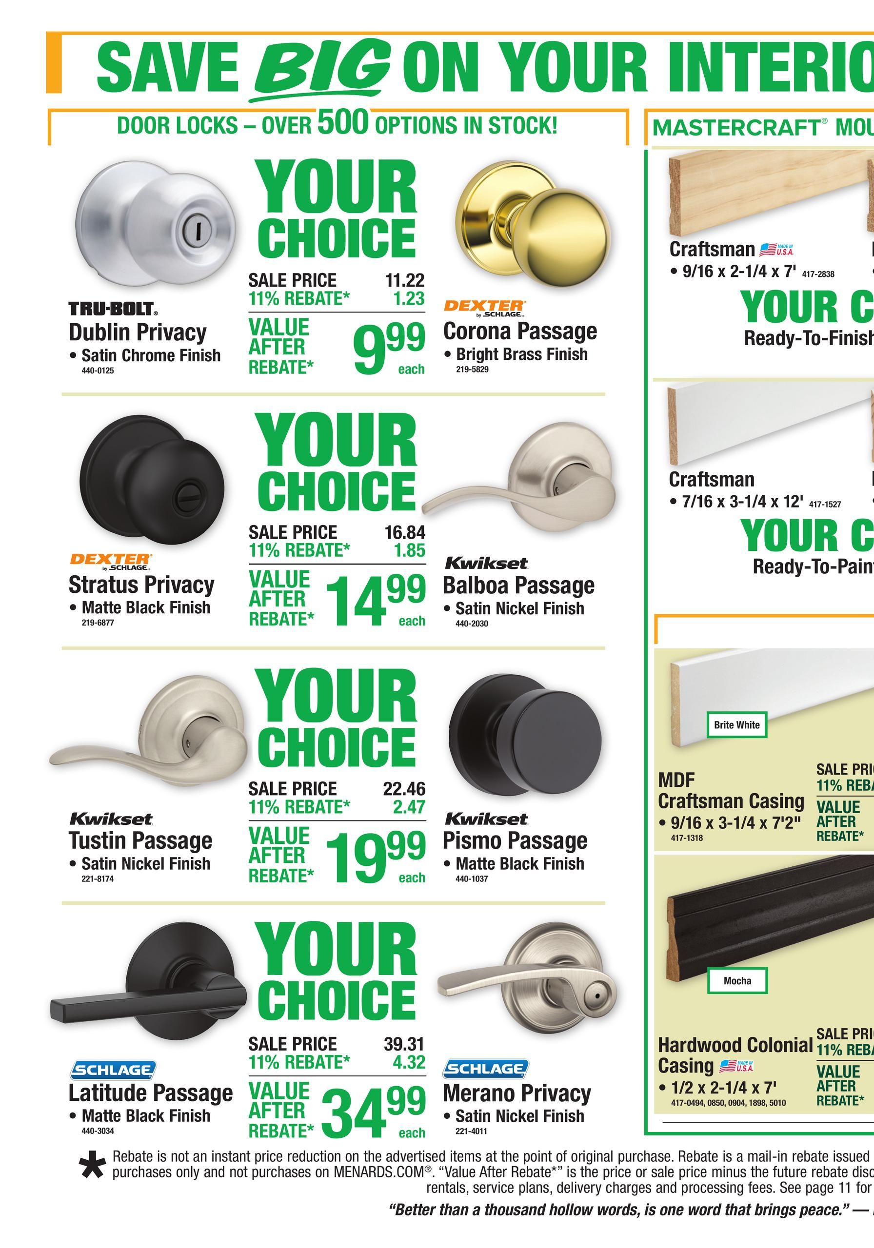 Menards 11% Rebate* Sale September 2 - 13, 2026 page 7