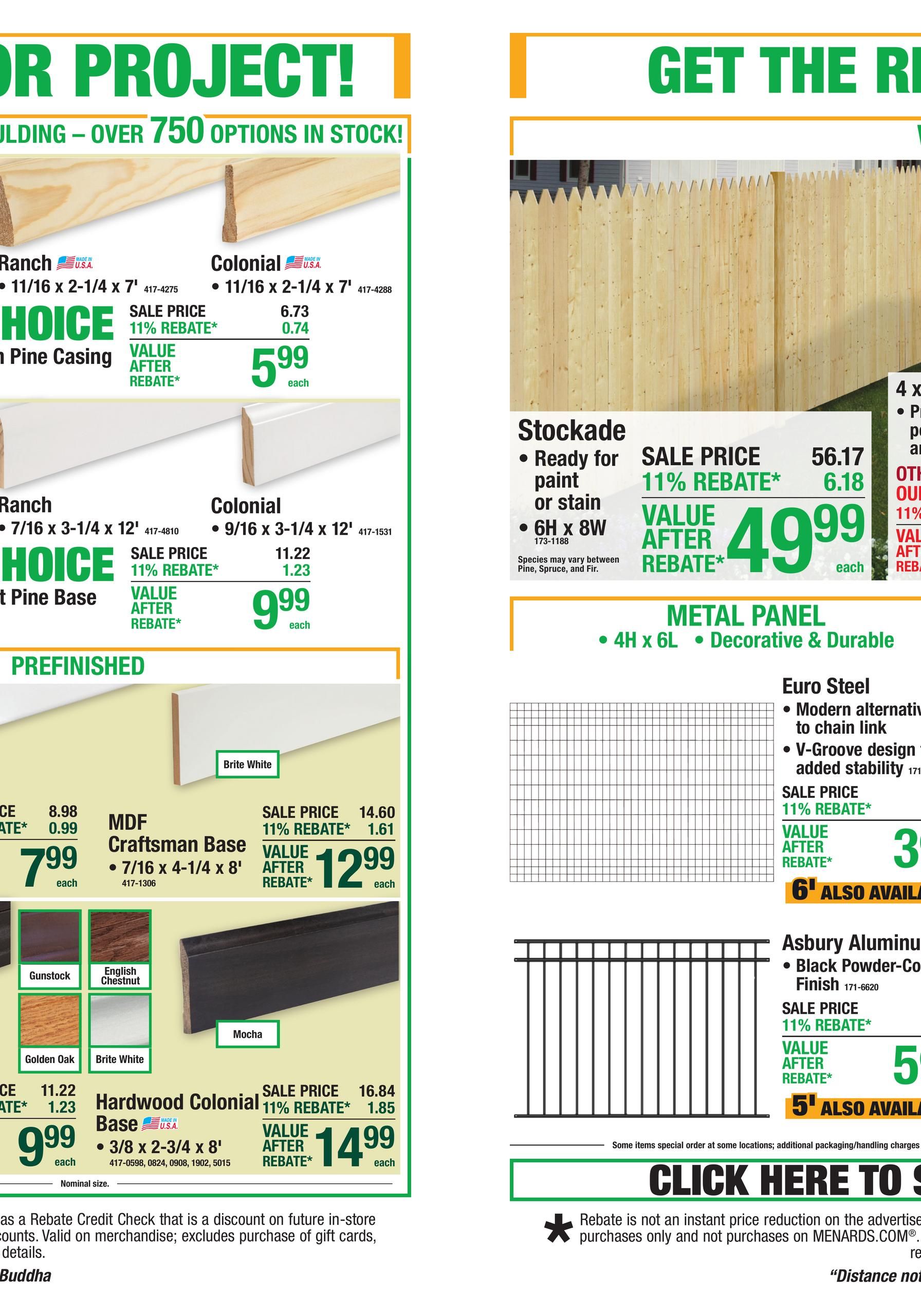 Menards 11% Rebate* Sale September 2 - 13, 2026 page 8