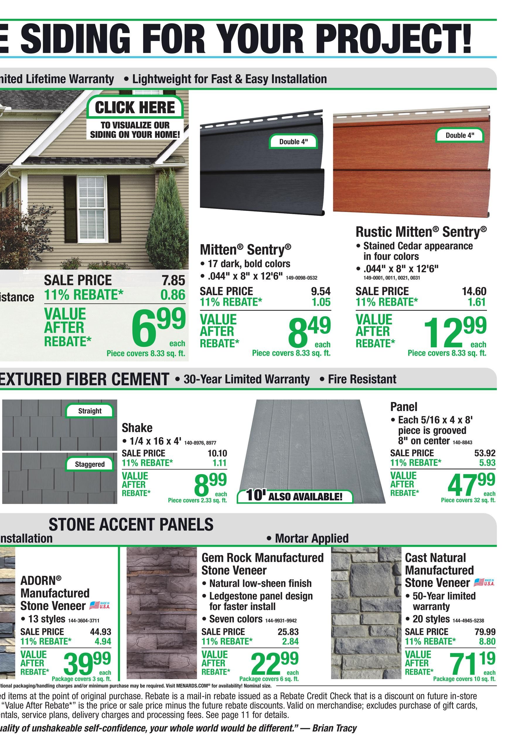 Menards 11% Rebate* Sale September 9 - 20, 2026 page 12