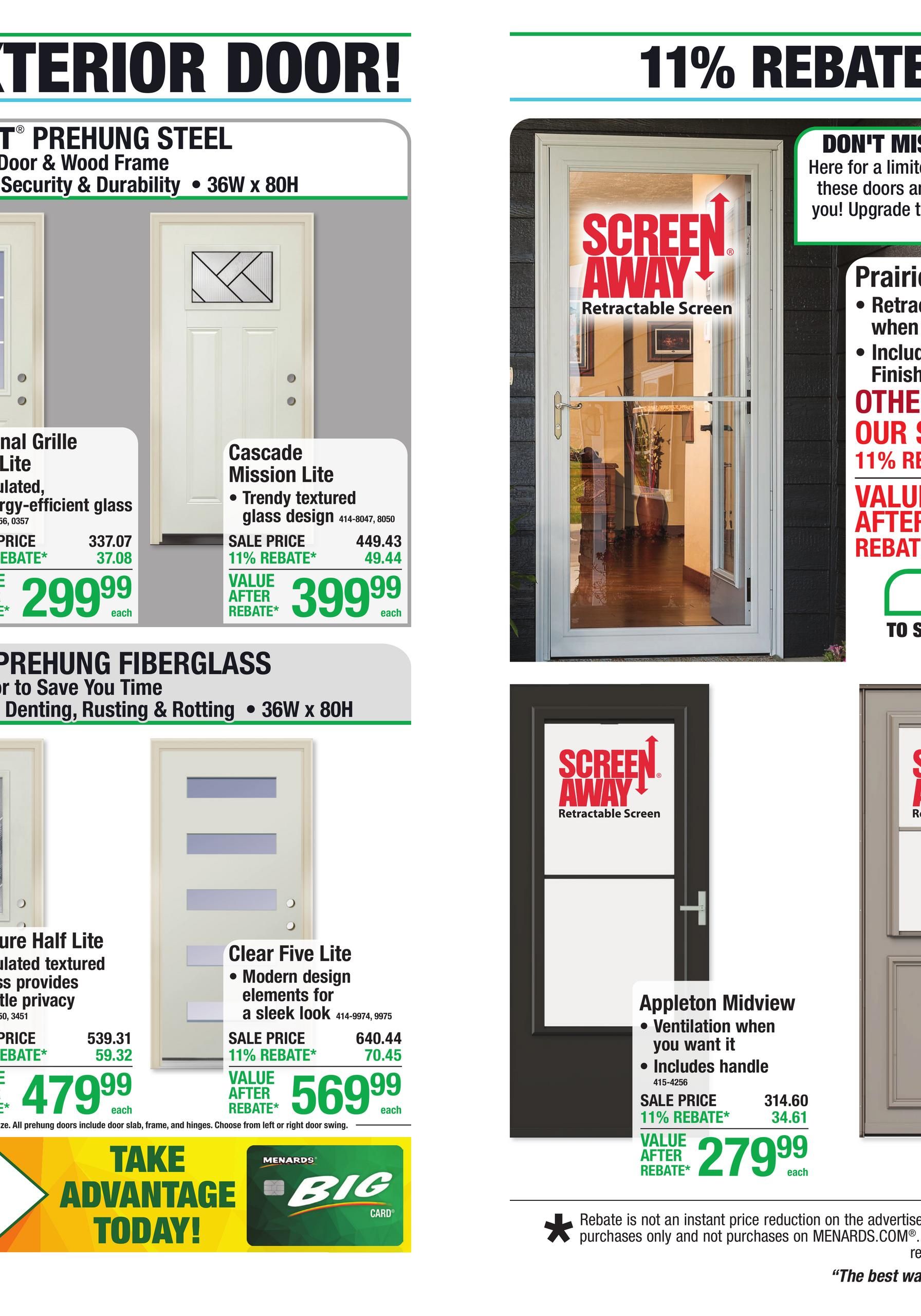 Menards 11% Rebate* Sale September 9 - 20, 2026 page 14