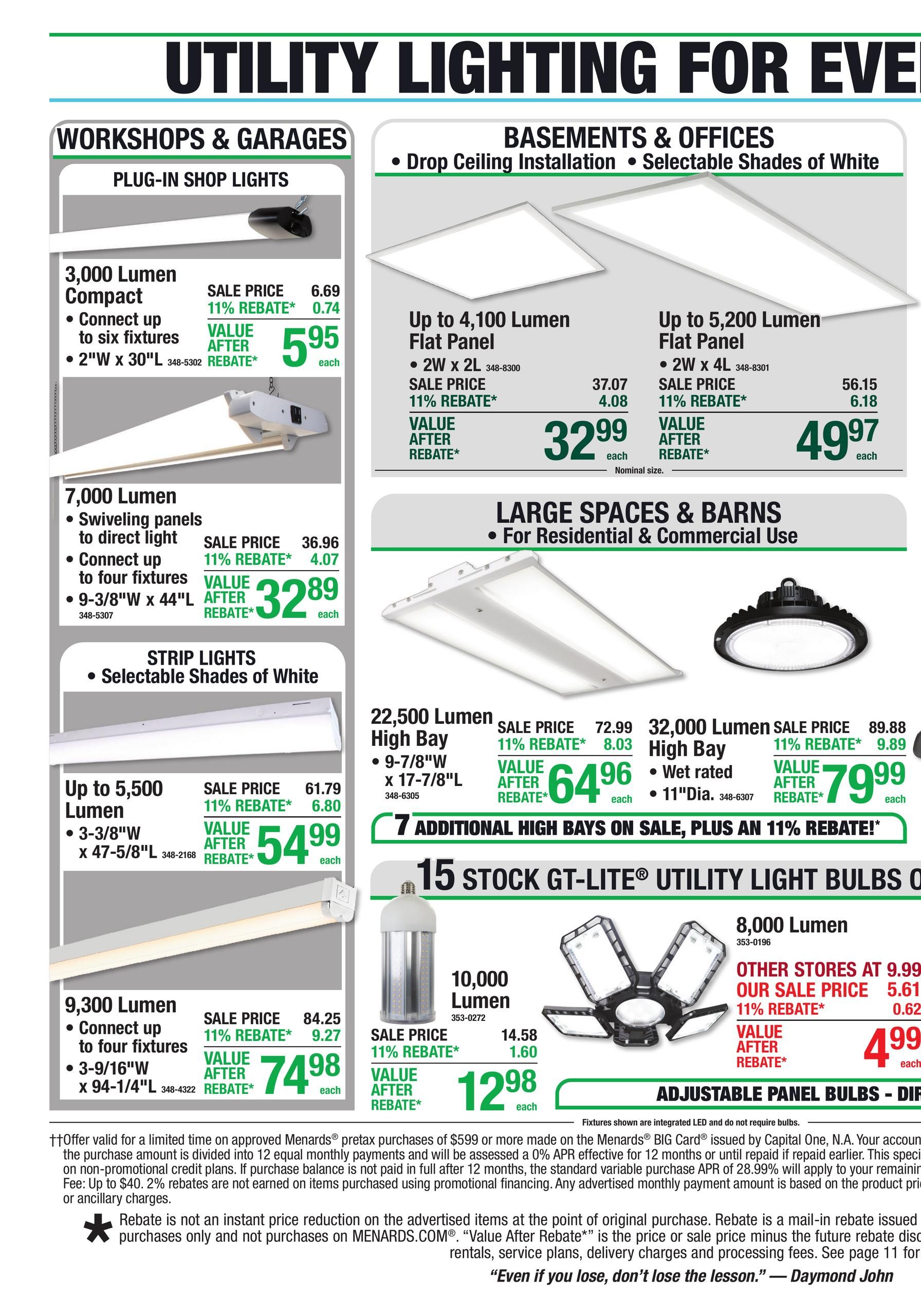 Menards 11% Rebate* Sale September 9 - 20, 2026 page 16