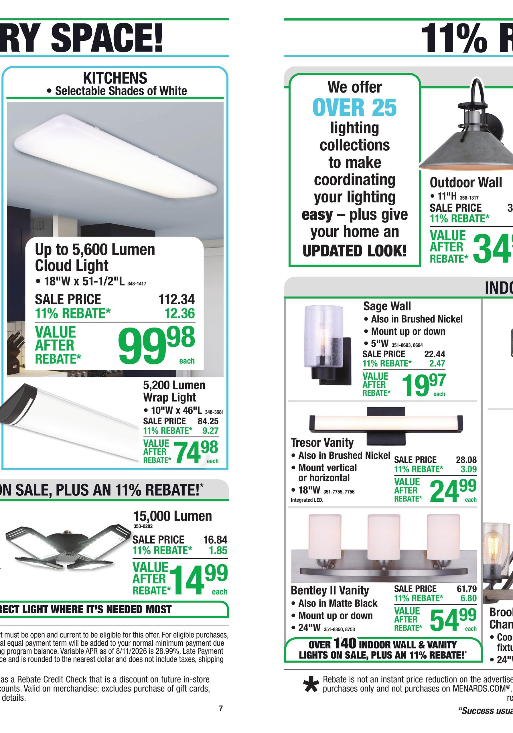 Menards 11% Rebate* Sale September 9 - 20, 2026 page 17