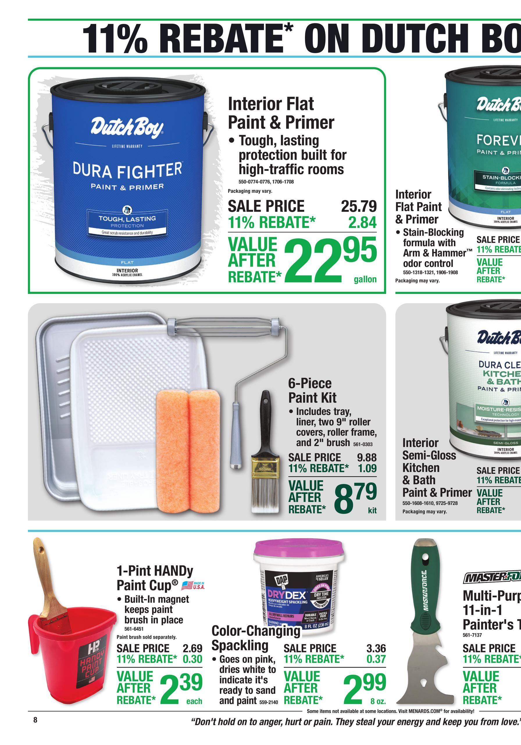 Menards 11% Rebate* Sale September 9 - 20, 2026 page 19