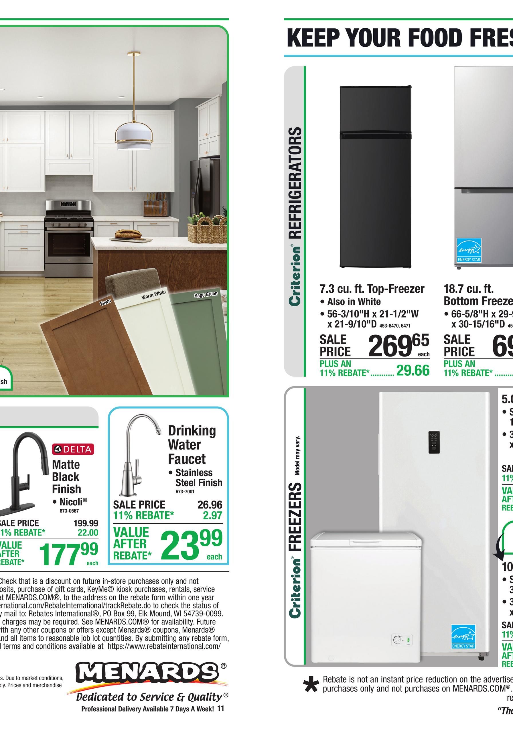 Menards 11% Rebate* Sale September 9 - 20, 2026 page 26