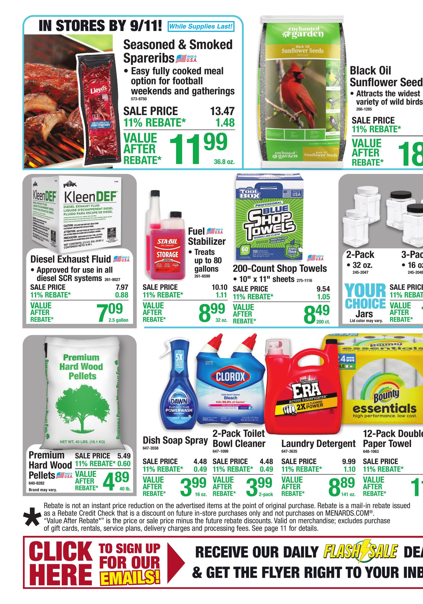 Menards 11% Rebate* Sale September 9 - 20, 2026 page 31