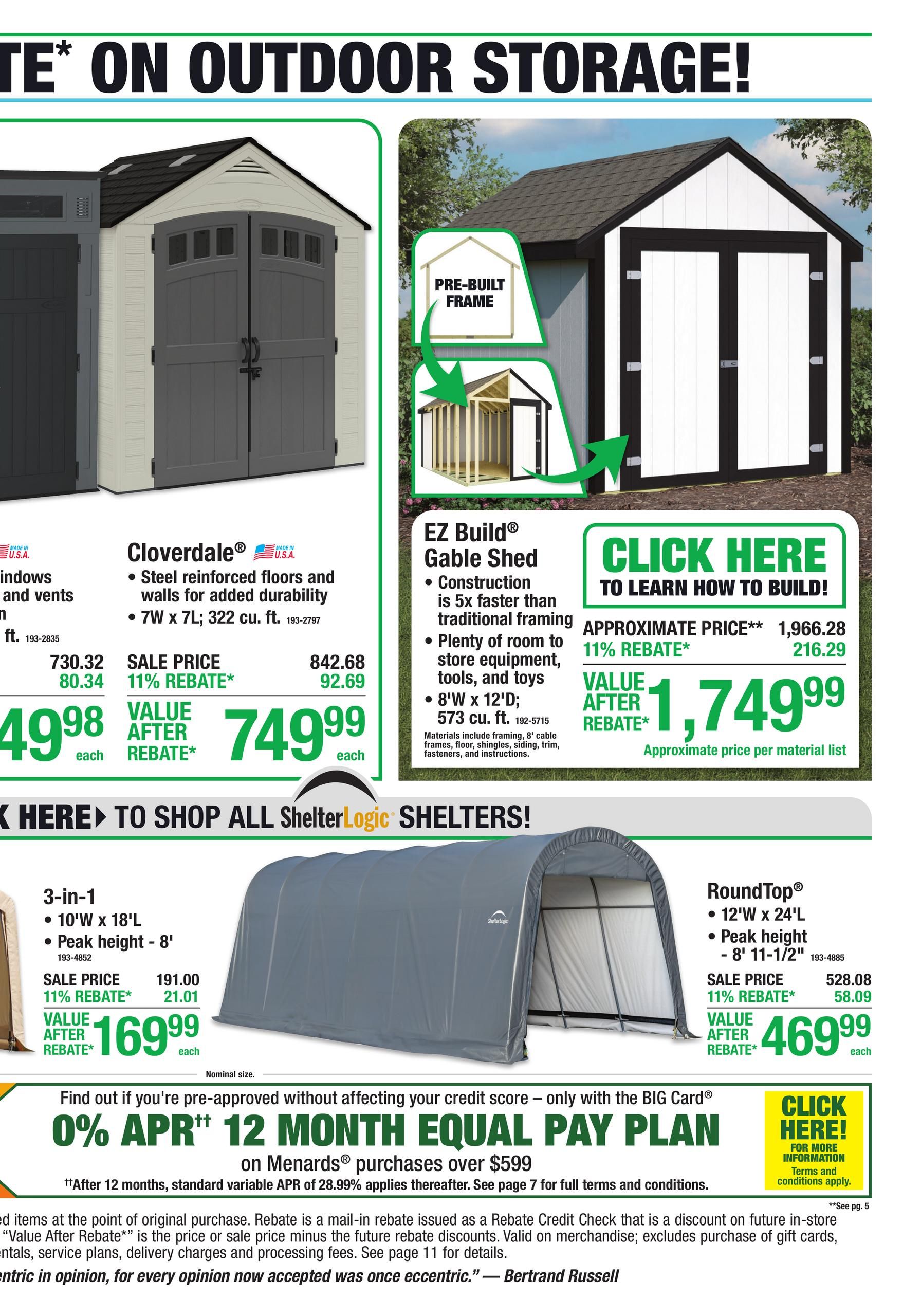 Menards 11% Rebate* Sale September 9 - 20, 2026 page 6