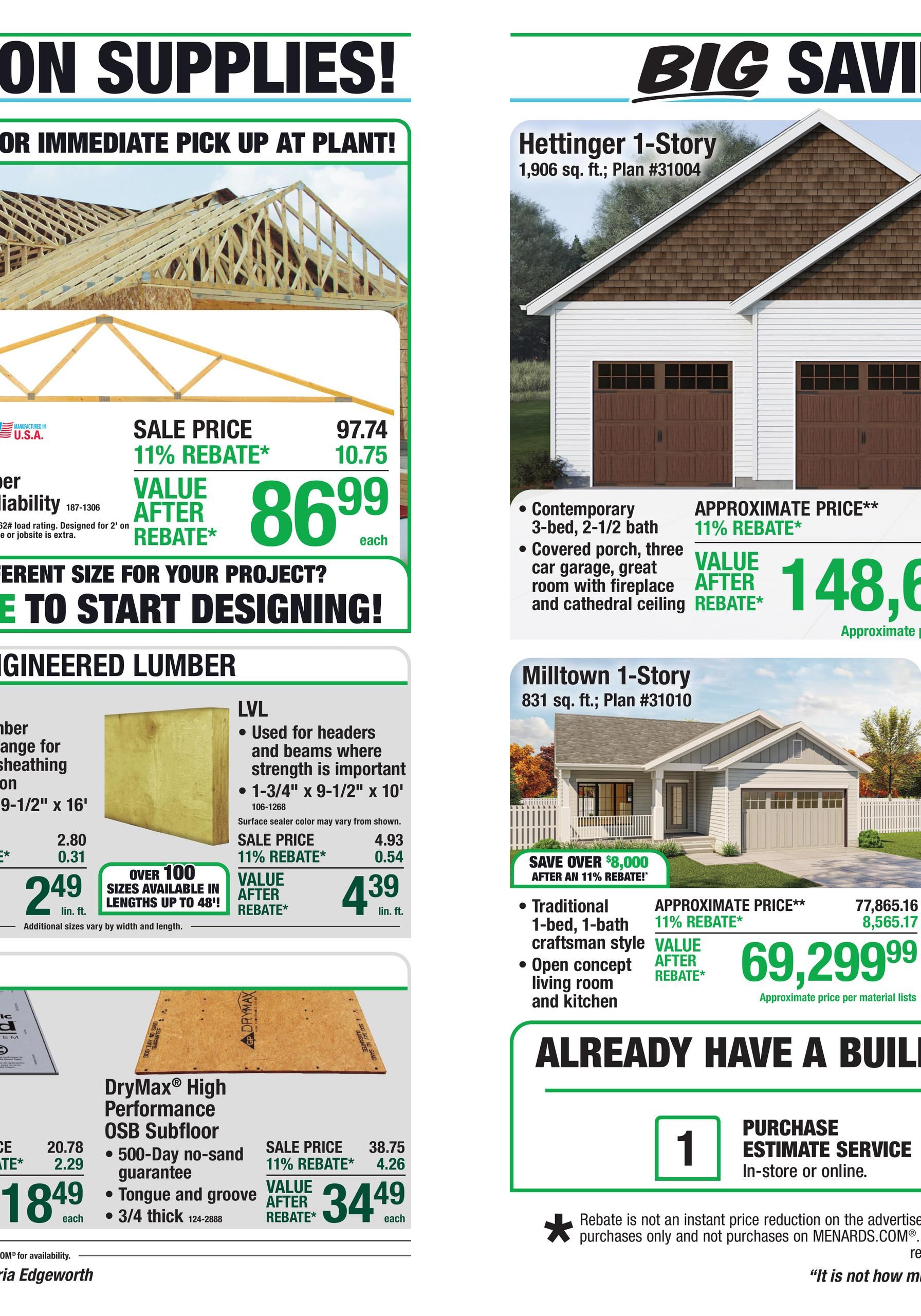 Menards 11% Rebate* Sale September 9 - 20, 2026 page 8