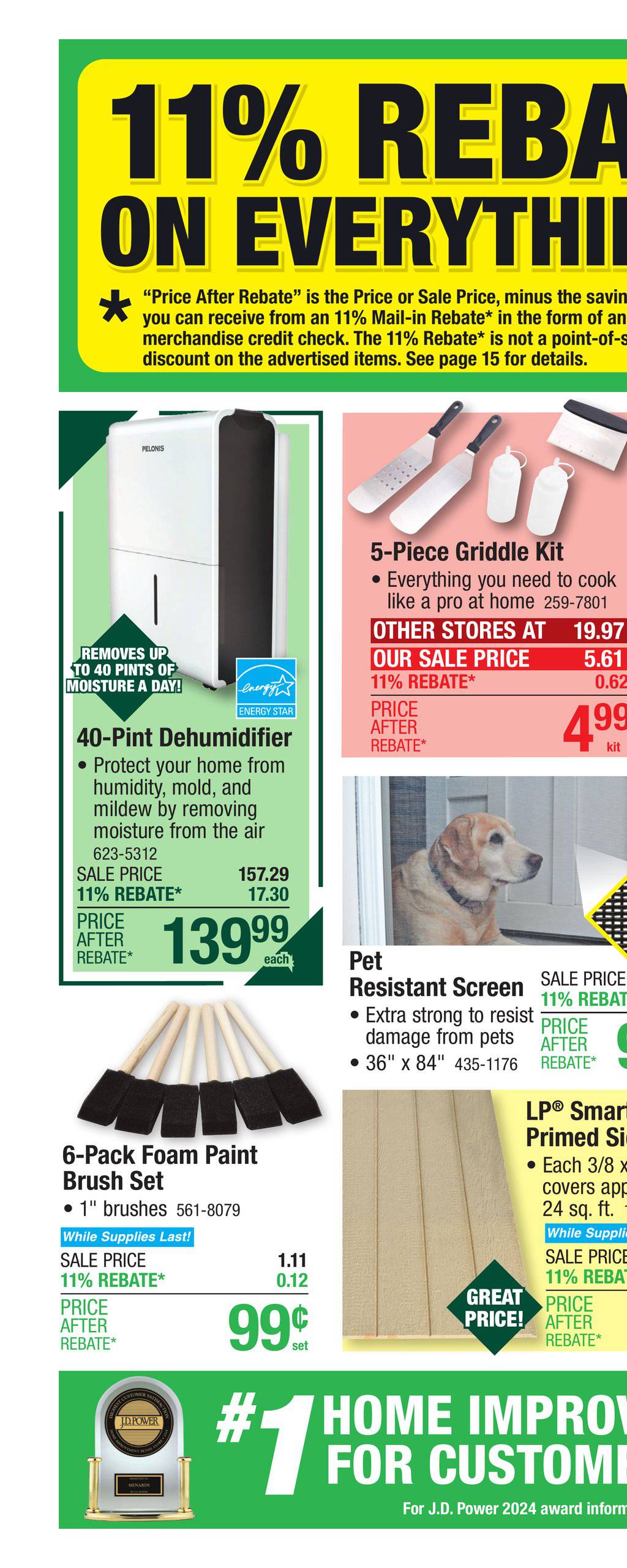 Menards Ad