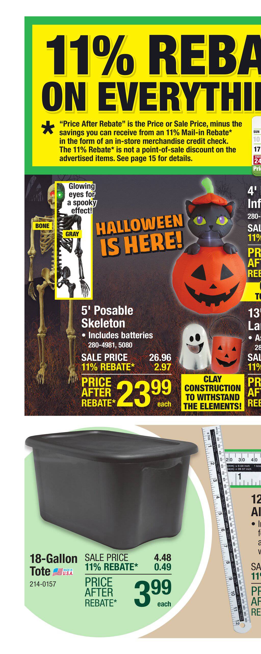 Menards Ad