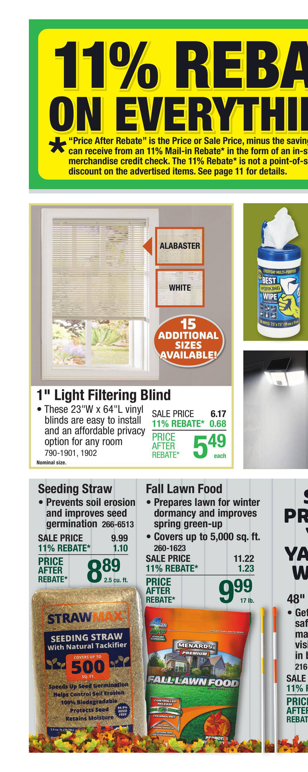 Menards Ad