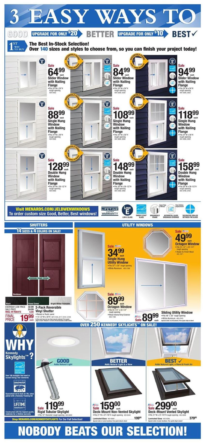 Menards Ad