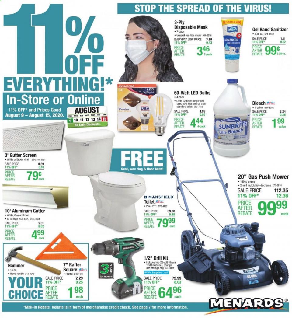 Menards Ad