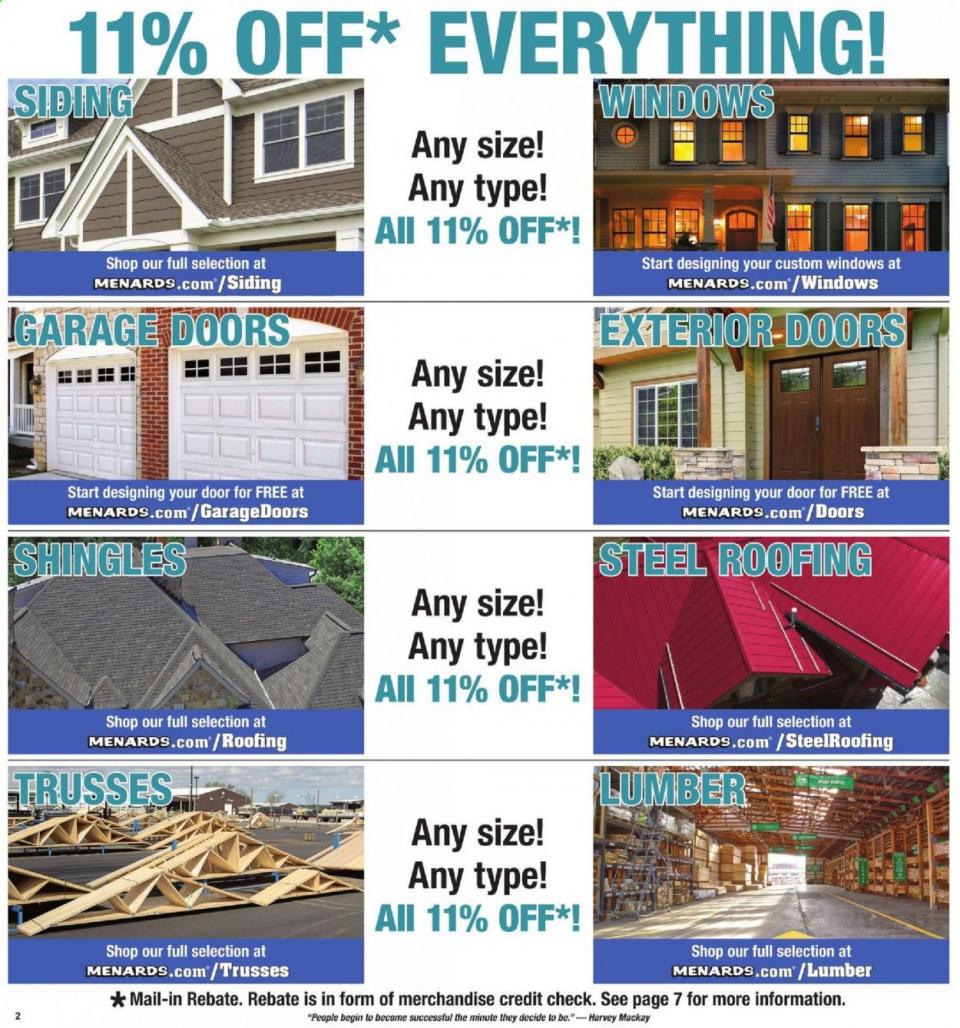 Menards Ad