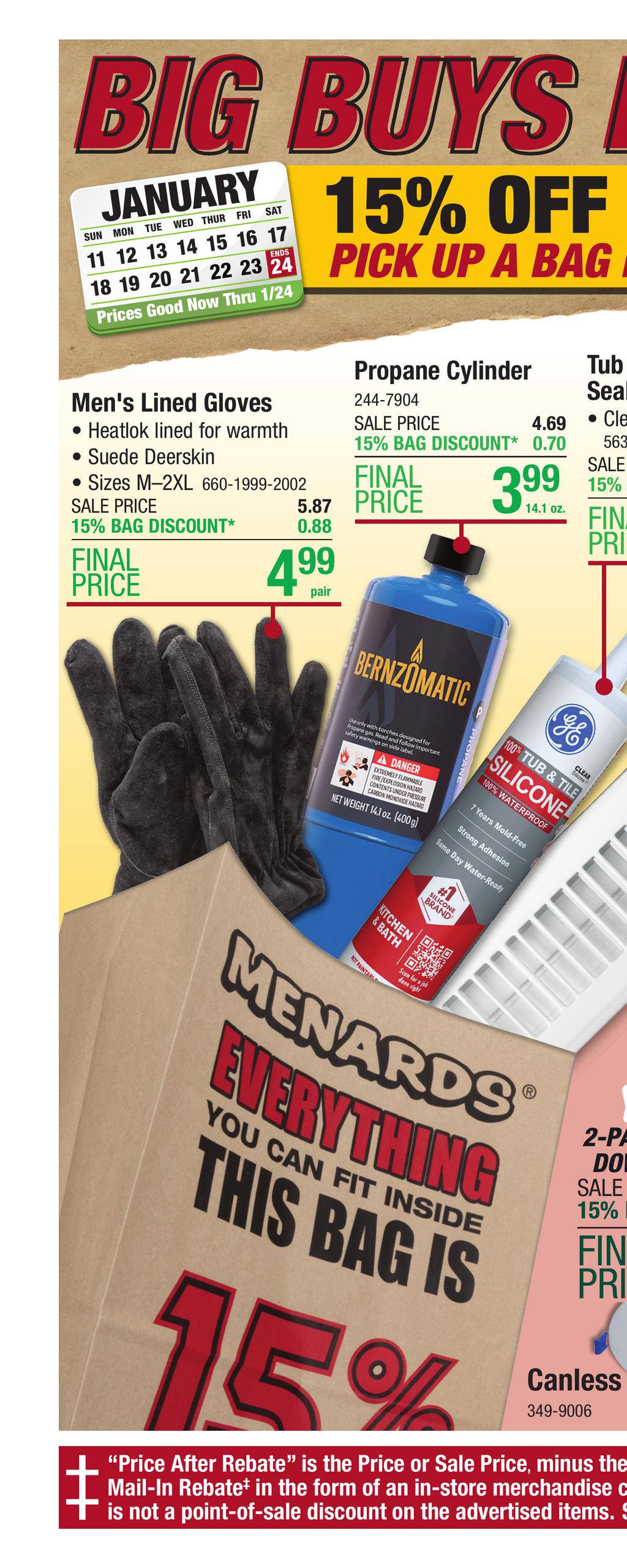 Menards Ad Big Buys, Big Savings Sale January 11 - 24, 2026 | WeeklyAds2