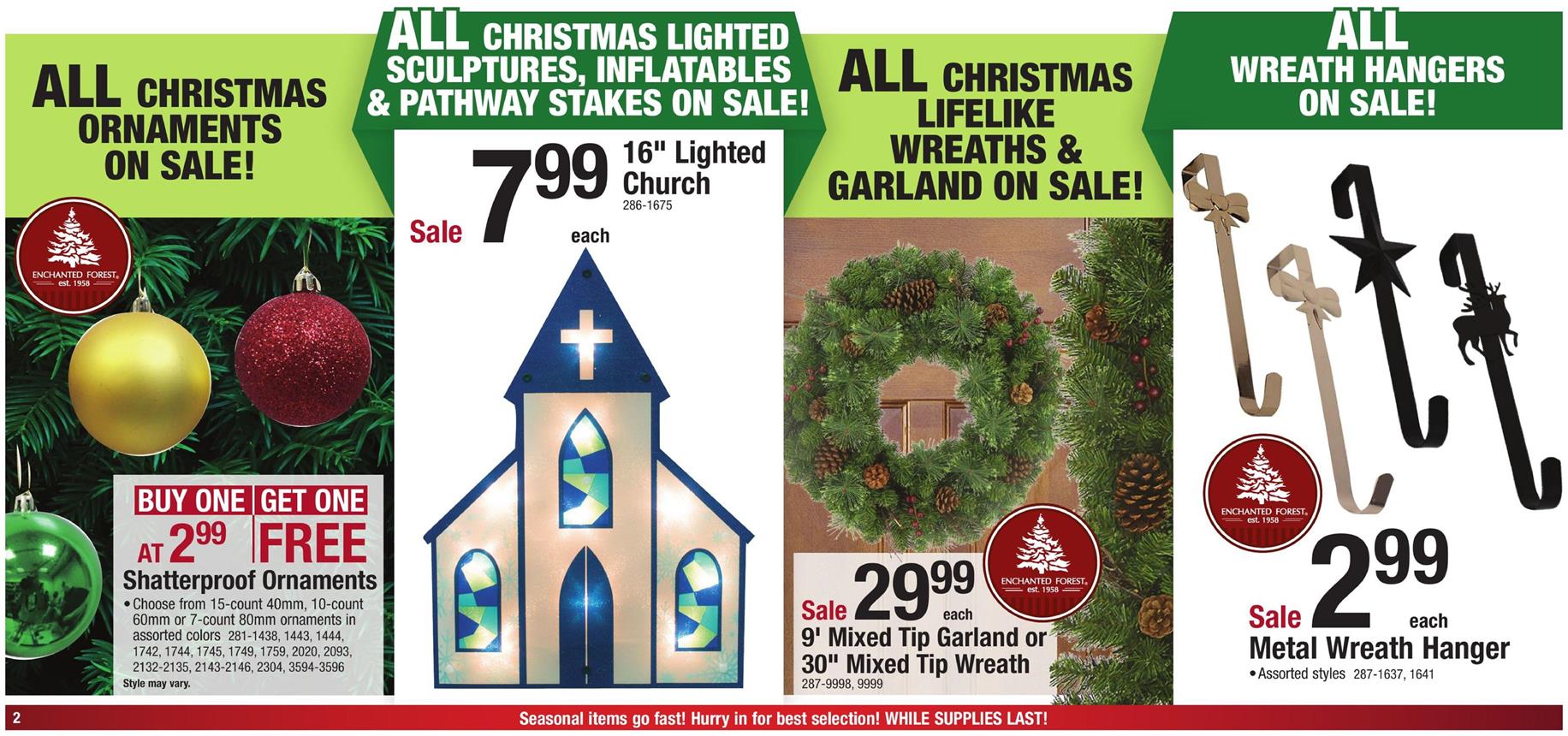 Menards Ad