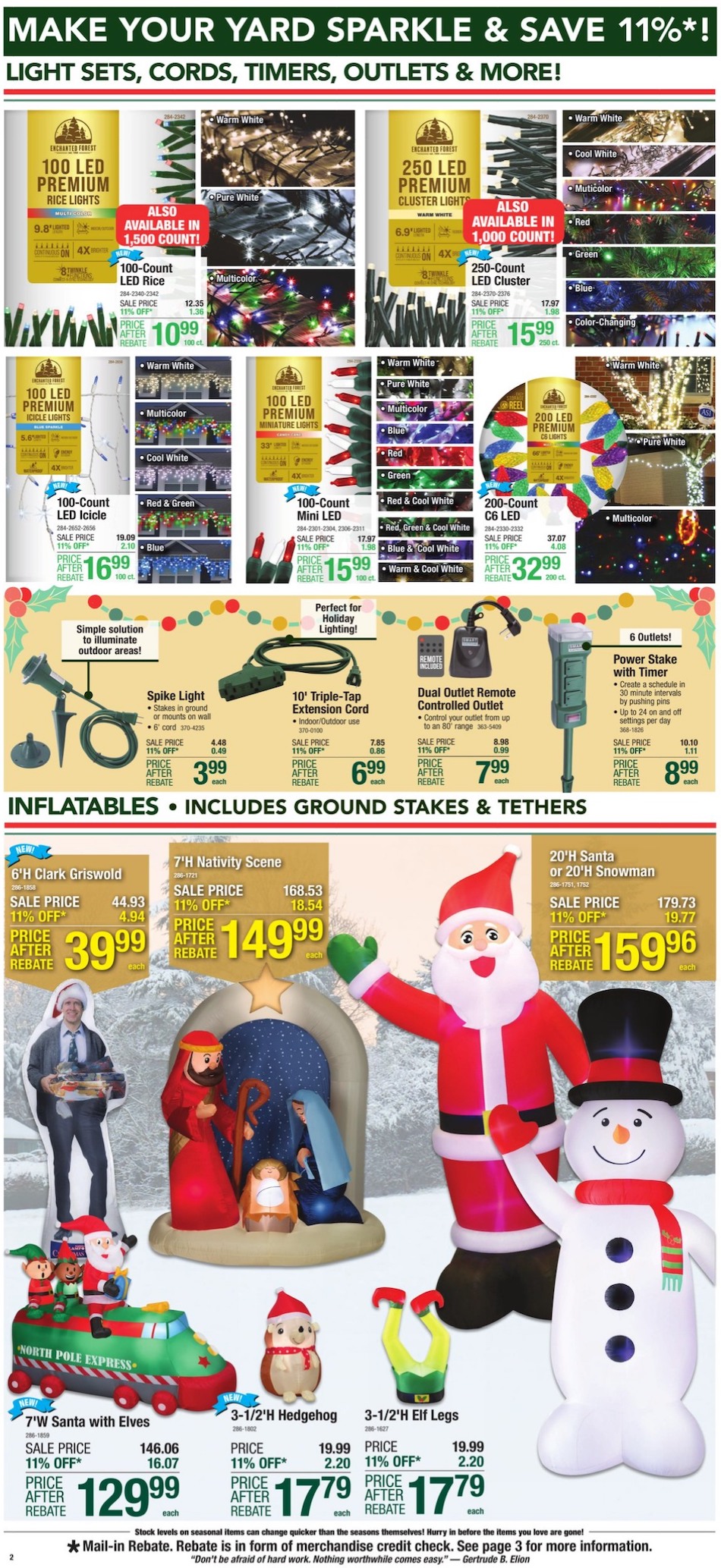 Menards Ad