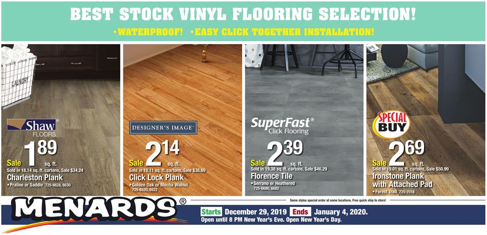 Menards Ad