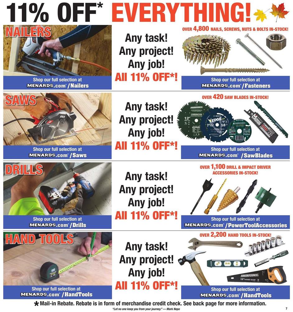 Menards Ad page 11