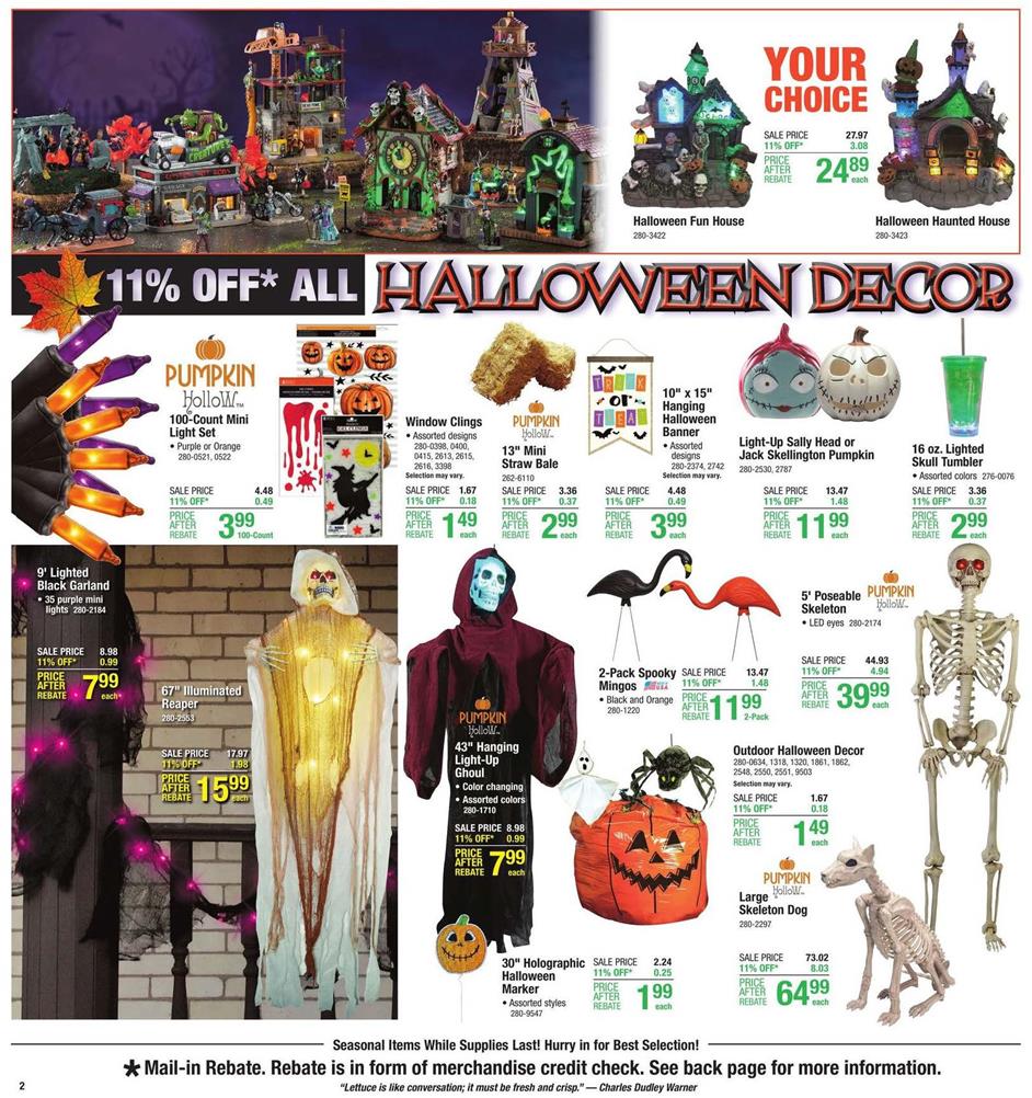 Menards Ad