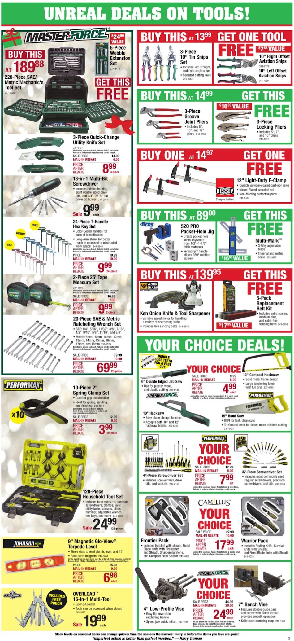 Menards Ad page 3