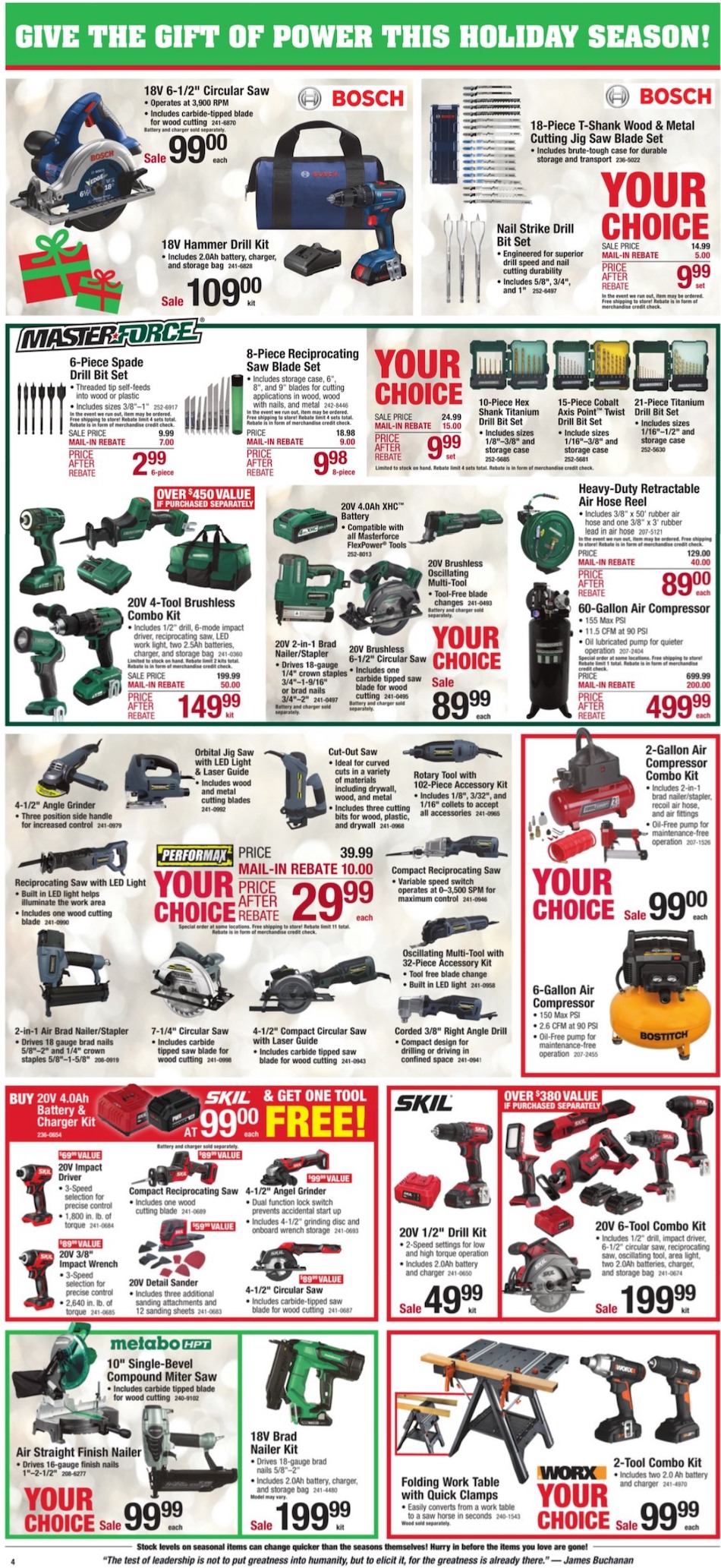 Menards Ad page 4