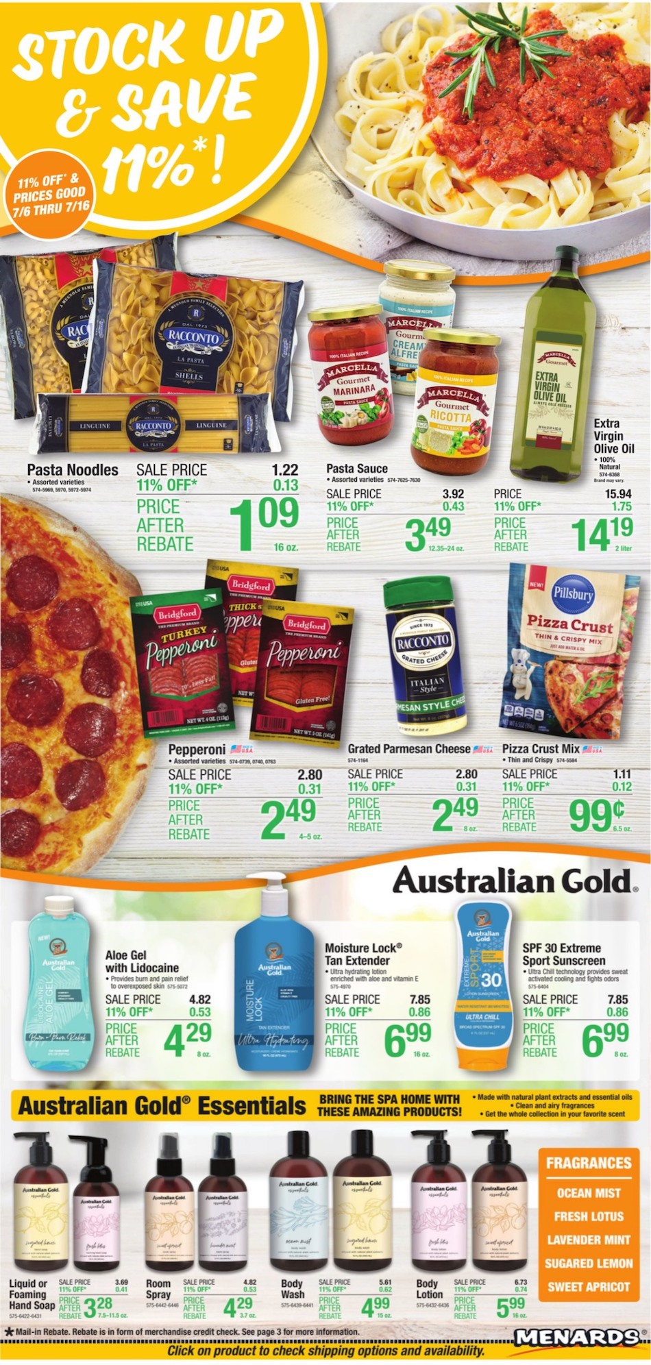 Menards Ad