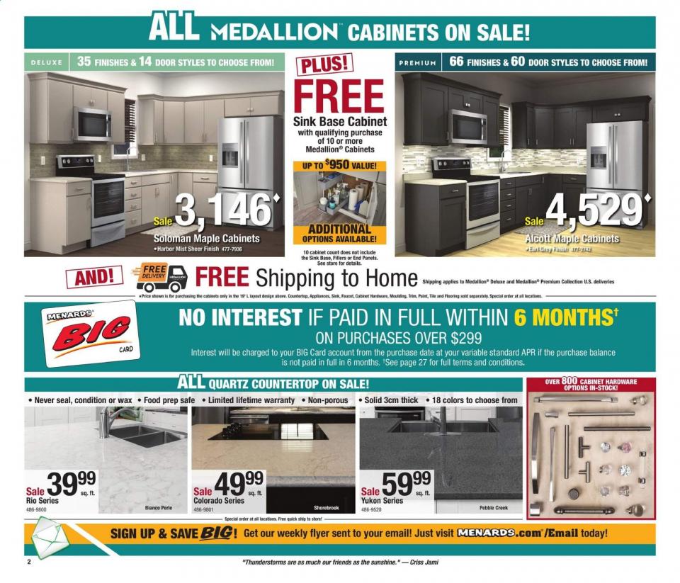 Menards Ad