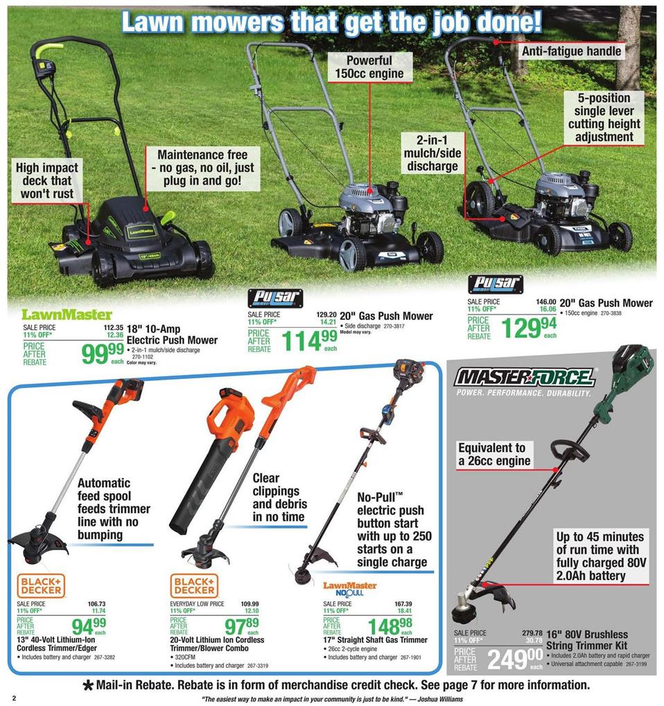 Menards Ad