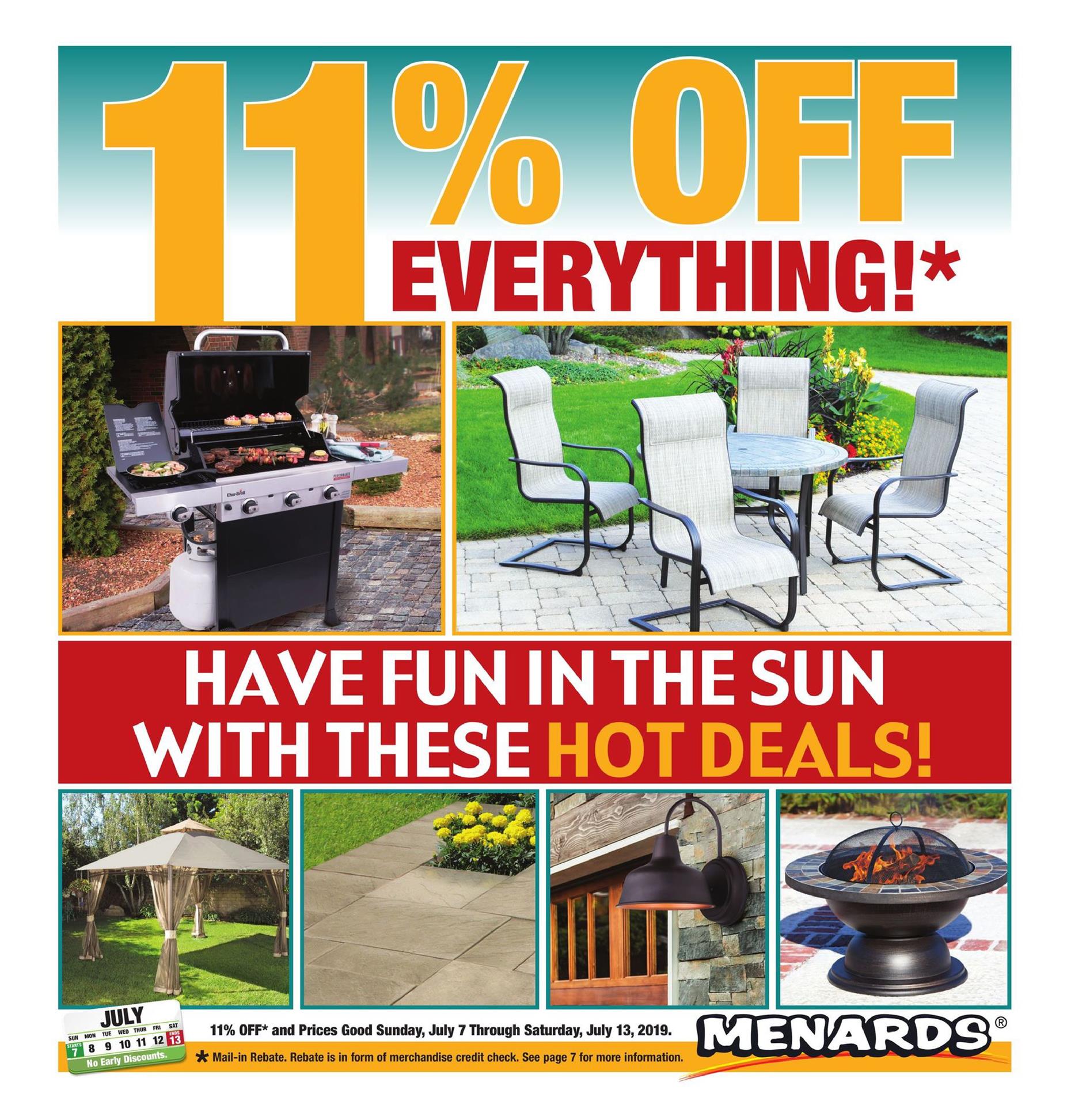 Menards Ad