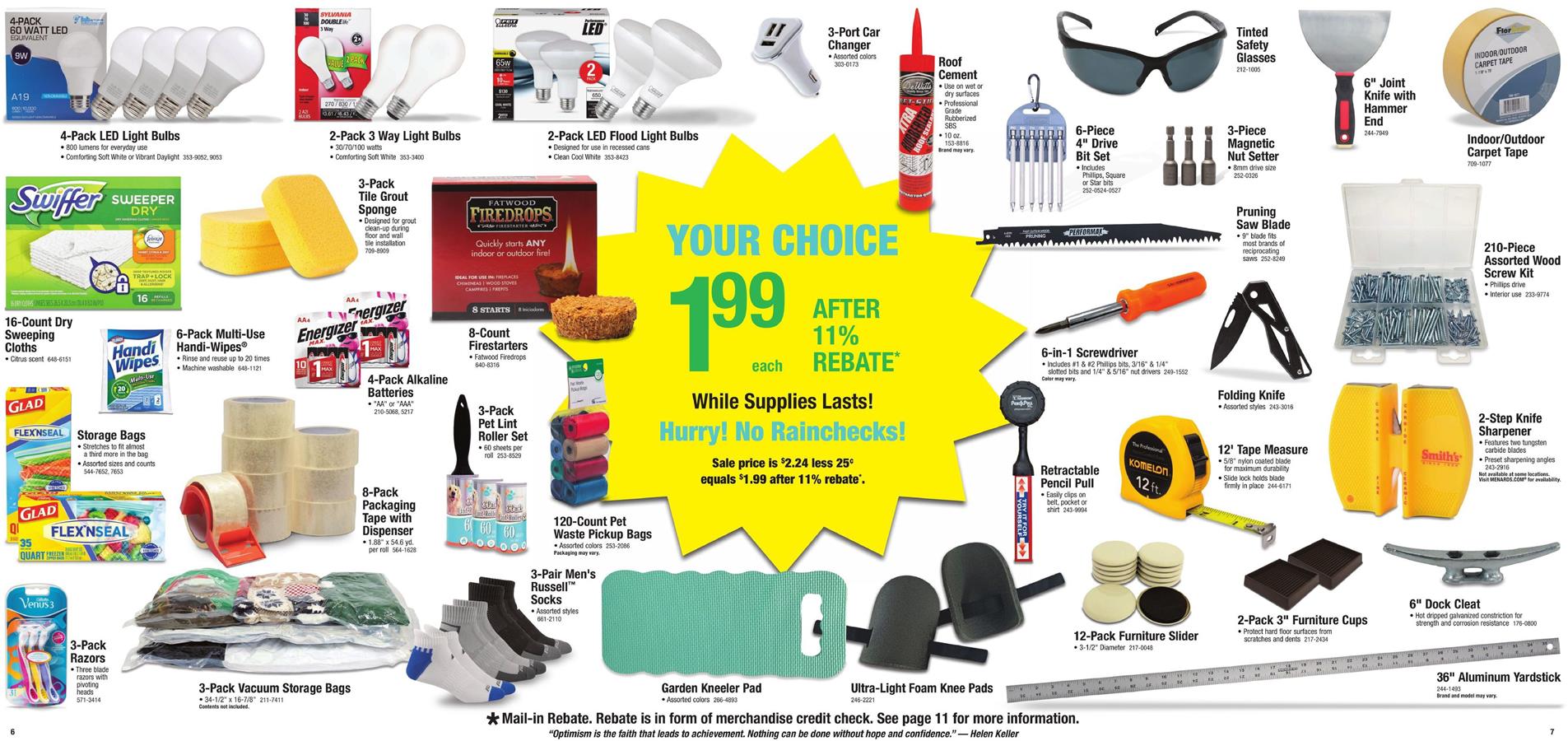 Menards Ad page 10