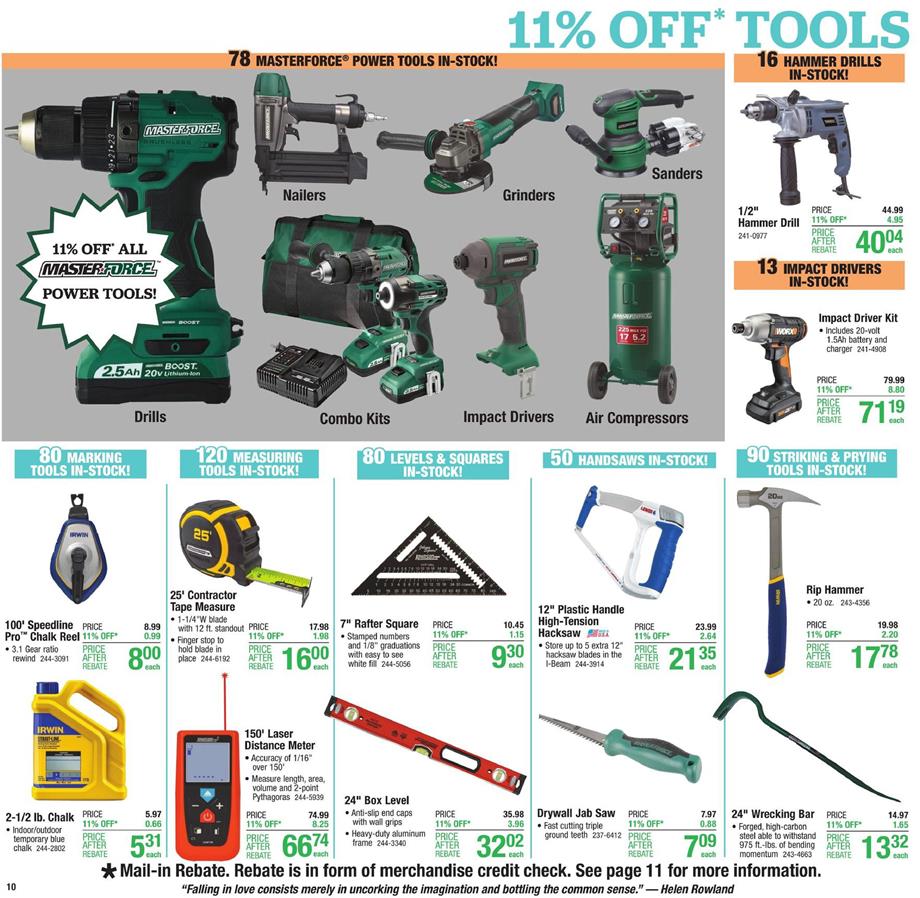 Menards Ad page 13