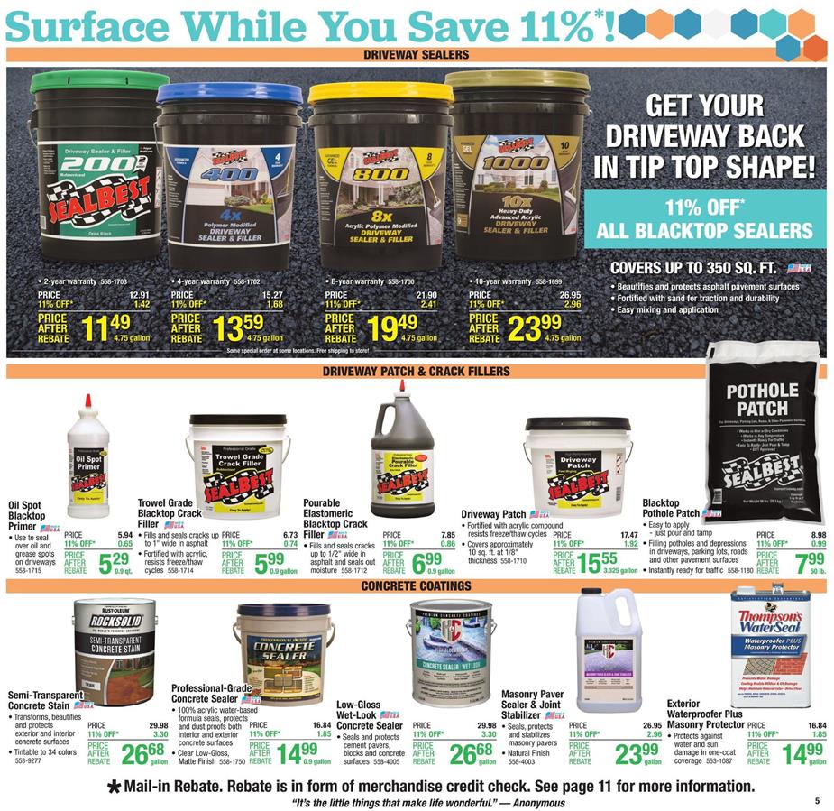 Menards Ad page 8