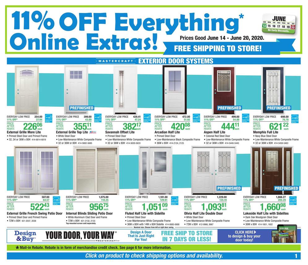 Menards Ad