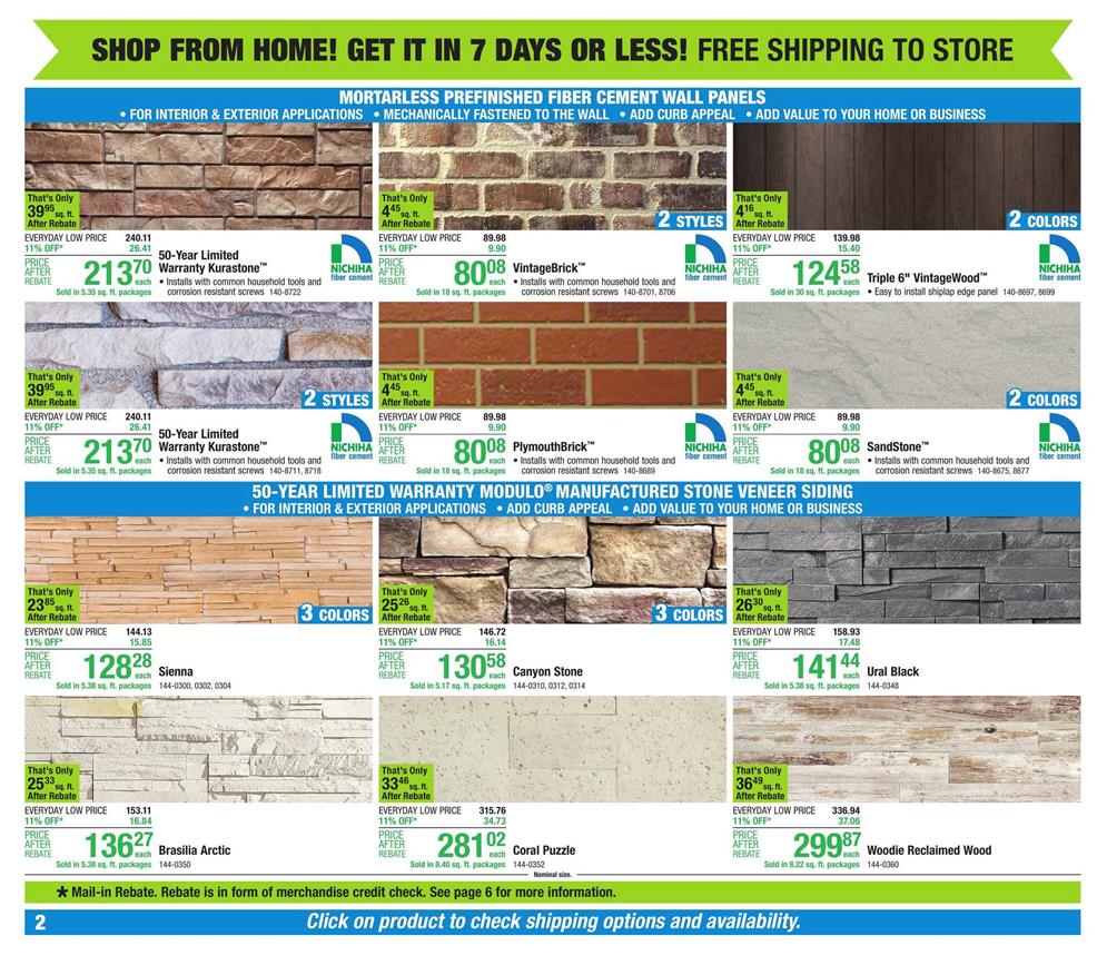 Menards Ad