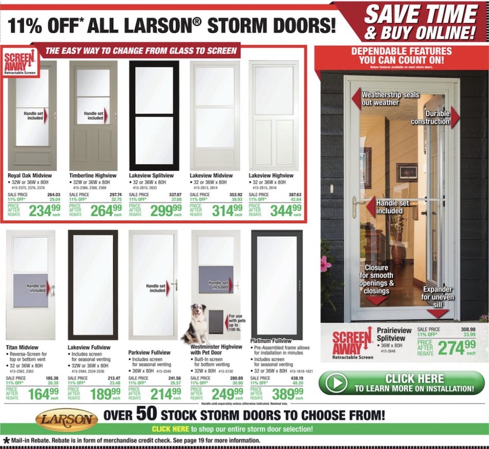 Menards Ad page 10
