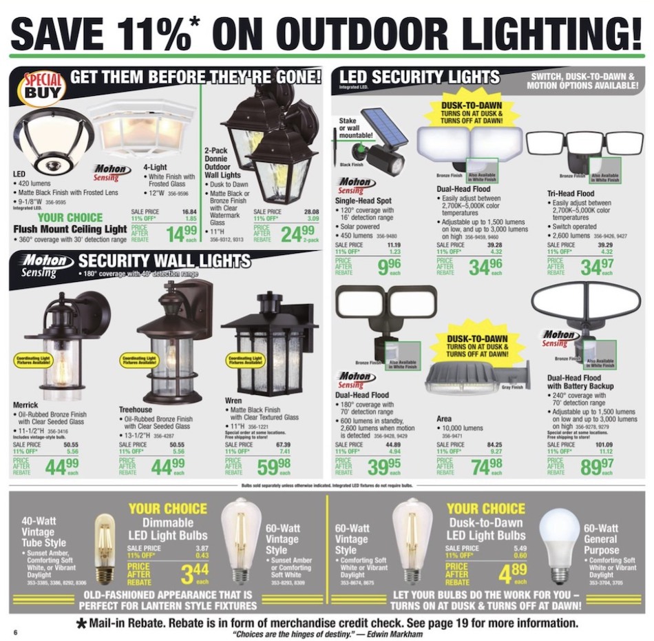Menards Ad page 12