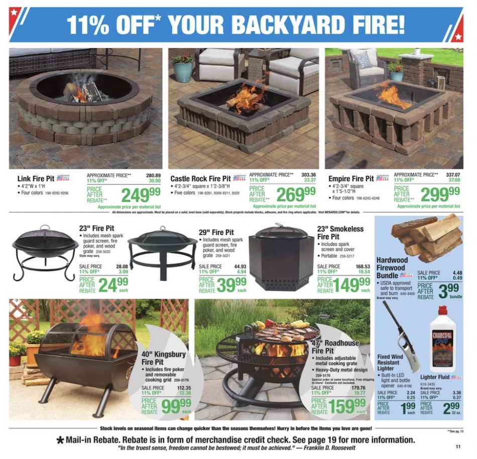 Menards Ad page 21